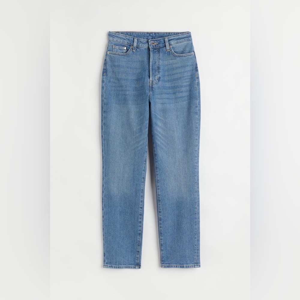 H&M & DENIM Ultra High Waist Mom Jeans